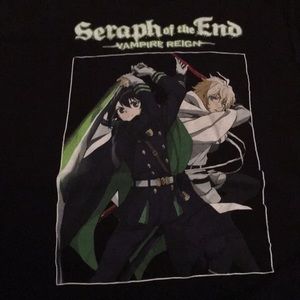 seraph of the end vampire reign anime shirt